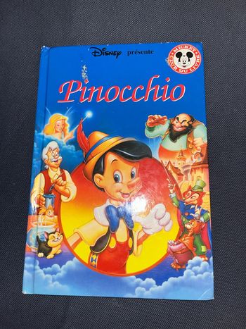 Livre pour enfants Disney club du livre Pinocchio
