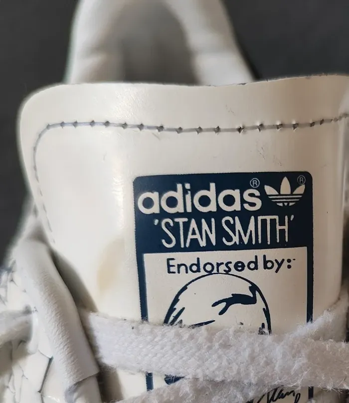 Adidas Stan Smith femme blanches et bleues - photo numéro 7