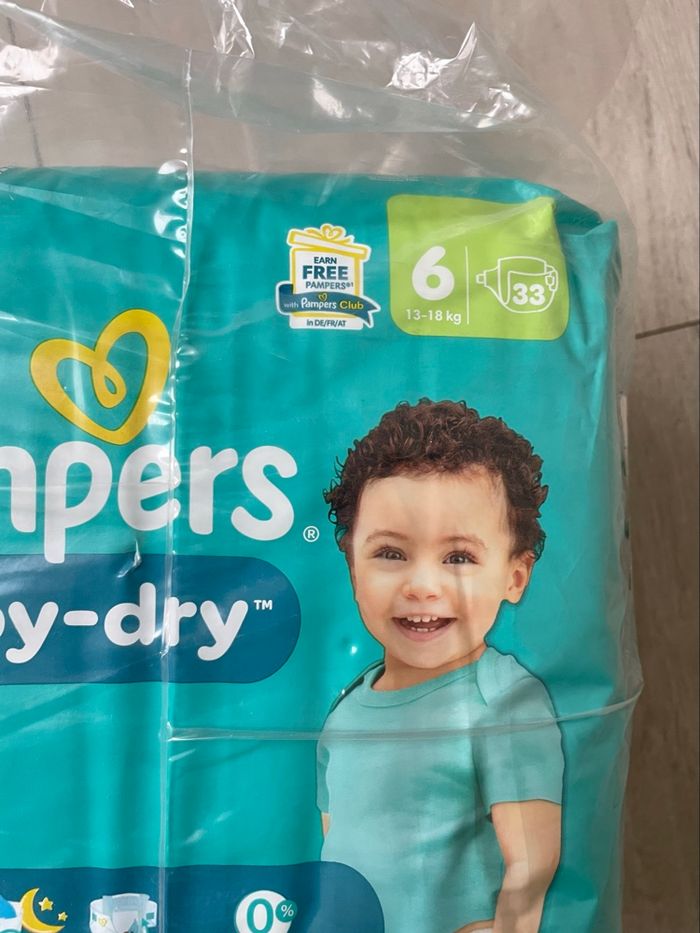 Couche Pampers babydry - photo numéro 2