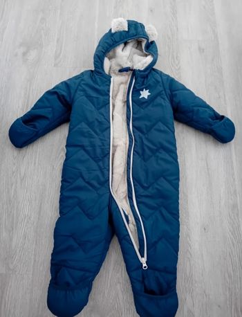 Combinaison bébé doublure polaire - Neuve
