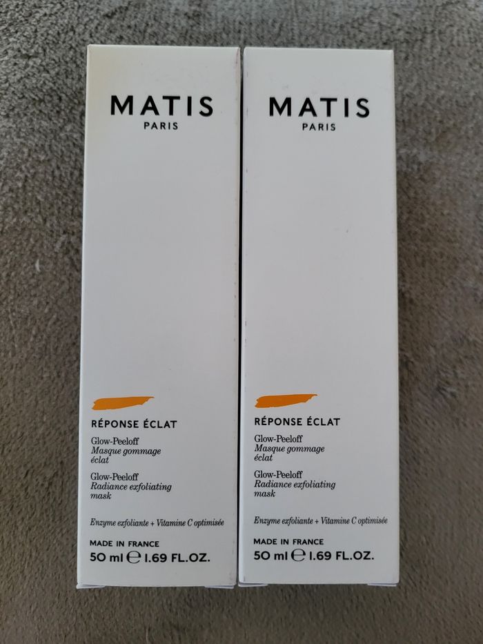 Lot masque gommage éclat Matis Paris