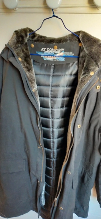 Parka Armand Thiery XL – Fausse fourrure détachable XL·Très bon état