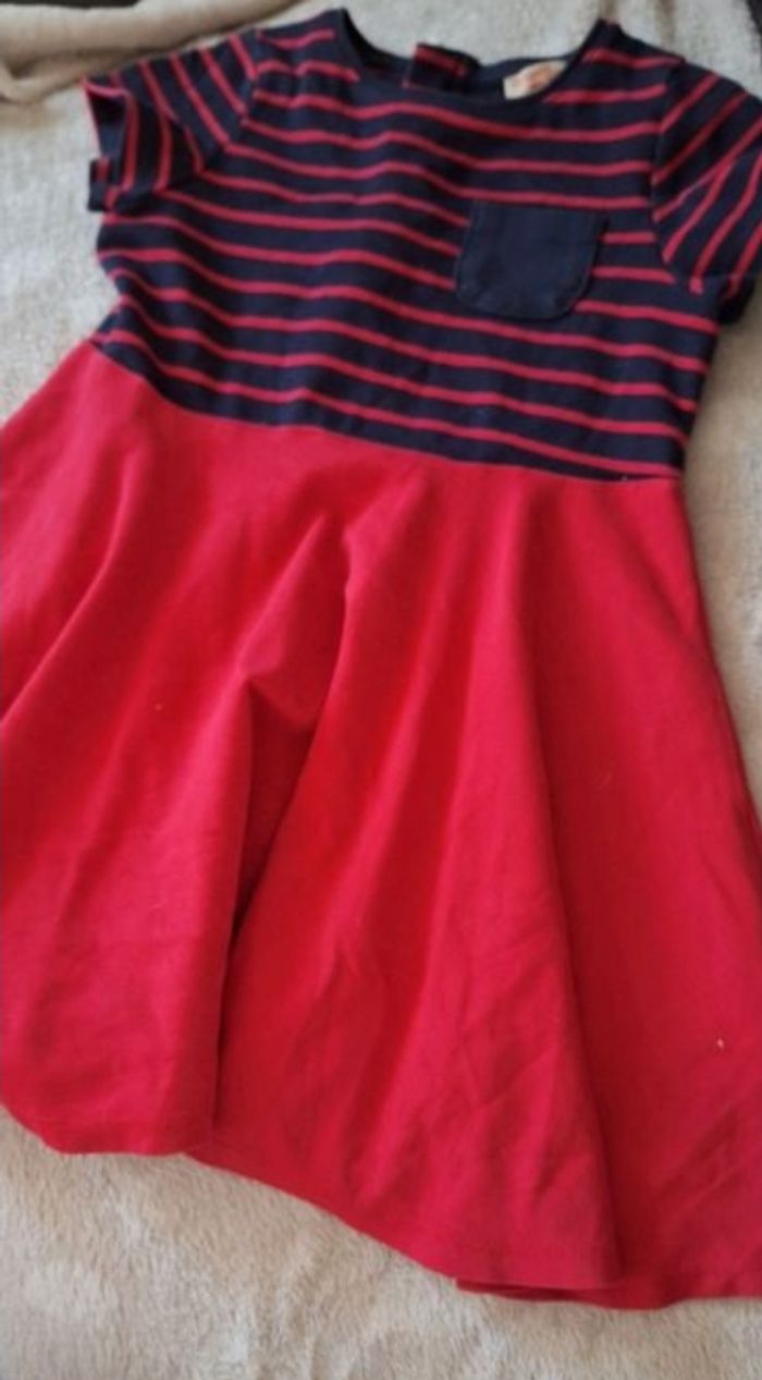 Robe manche courte