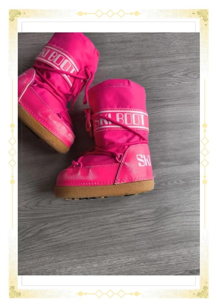 Moon boot rose fille 26-28 - photo numéro 2