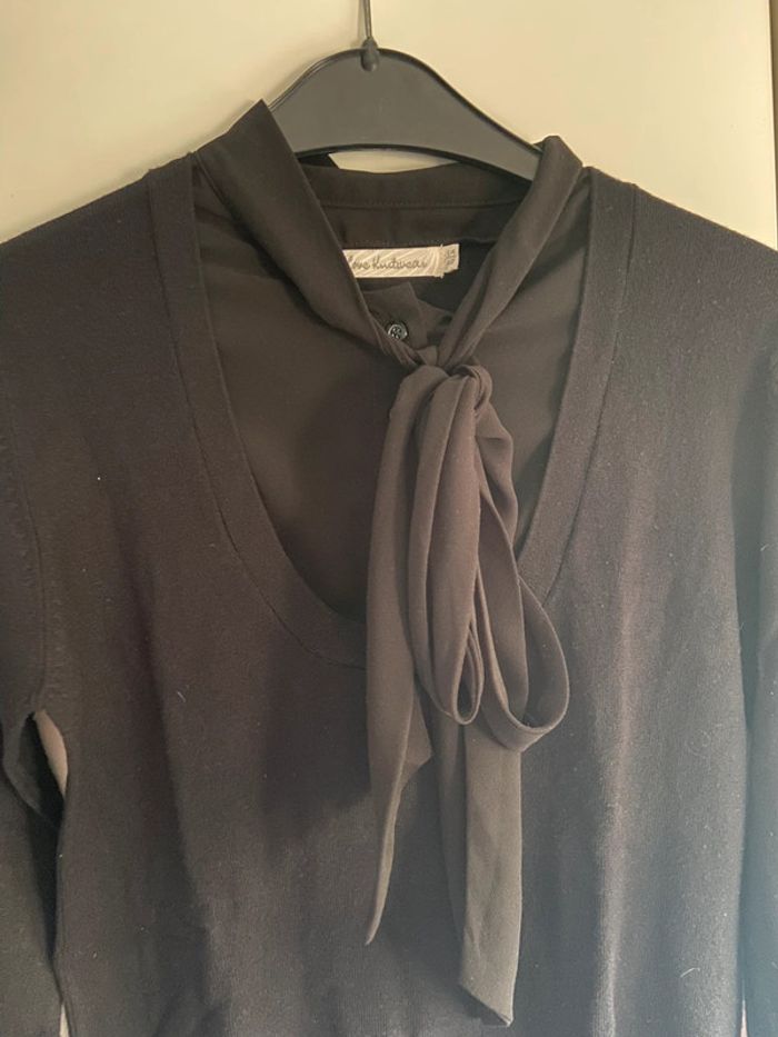 Pull style chemisier - photo numéro 3