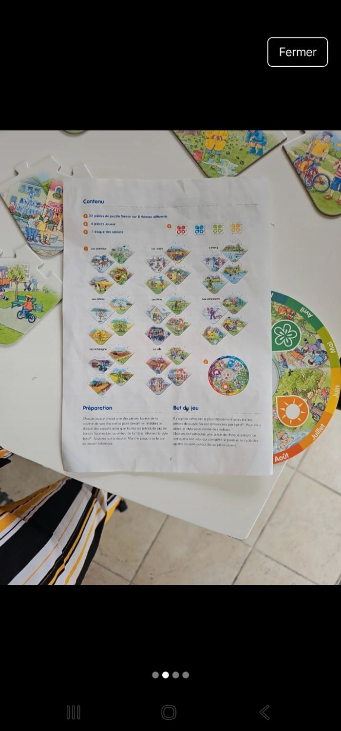 Jeu tiptoi les saisons - photo numéro 2