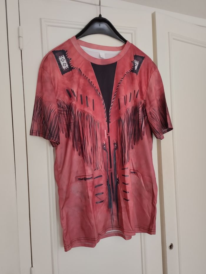 T-shirt imprimé western cowboy taille XL - photo numéro 5
