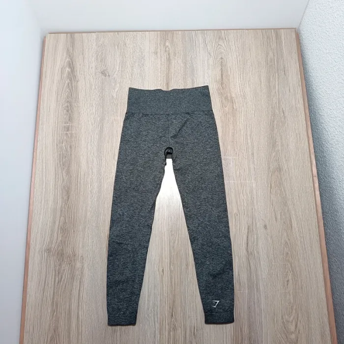 Legging gymshark femme s gris chiné foncé - photo numéro 4