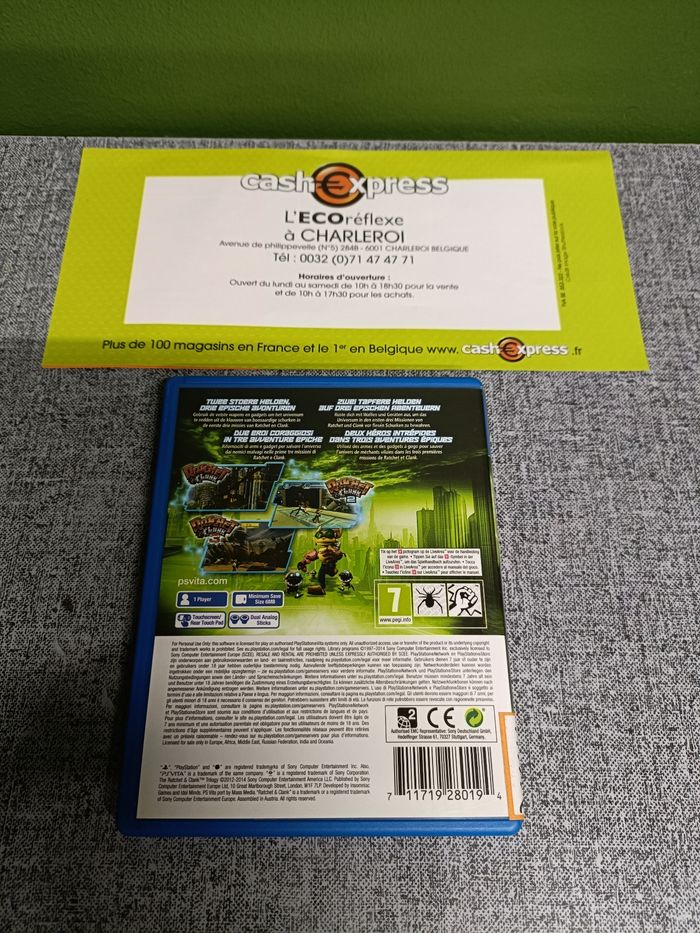 Jeu PS VITA : The Ratchet & Clank (Trilogy) - photo numéro 2