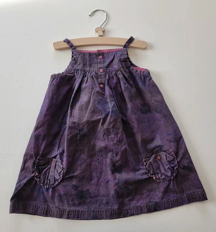 Robe violette - 24 mois