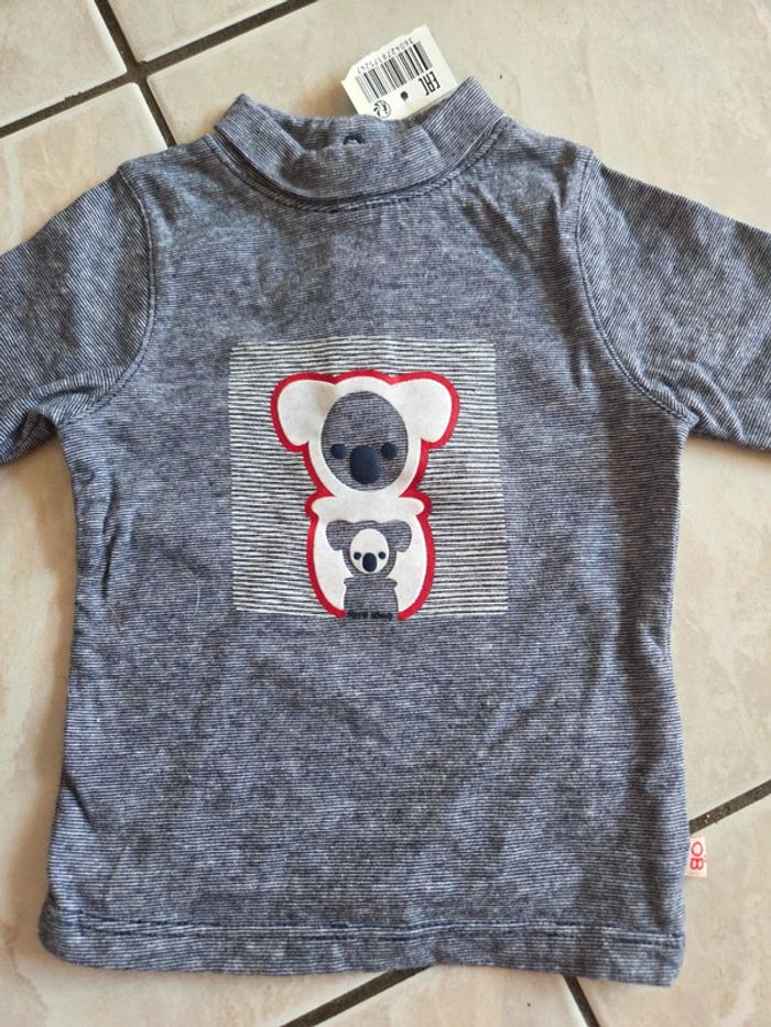 Tee-shirt neuf 3mois okaidi - photo numéro 2