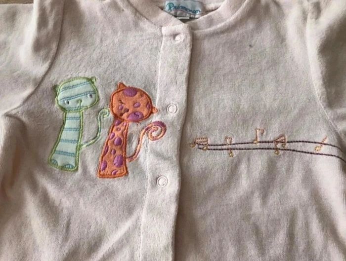 Pyjama rose pâle premaman Taille 18 mois - photo numéro 9