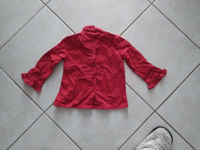 Blouse rouge - photo numéro 2