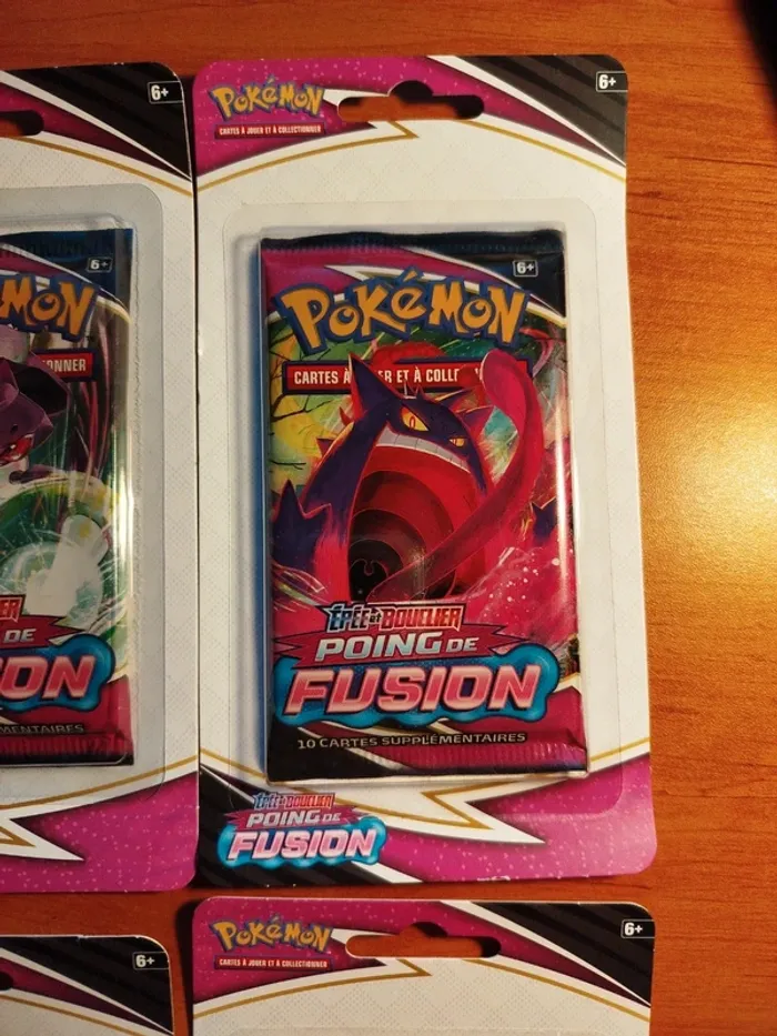 Artset de 4 boosters poing de fusion sous blister en français - photo numéro 3