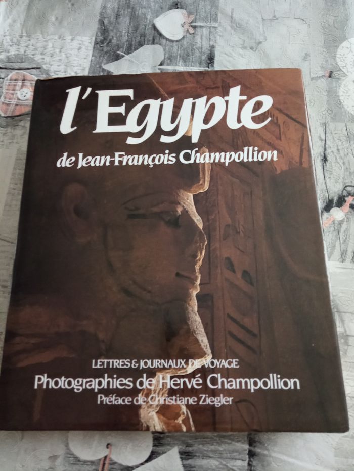 Beau Livre "L'Egypte" par Jean-François Champollion