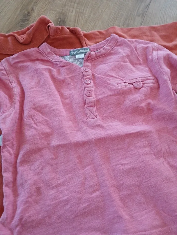 Lot 2 tee-shirts ML - photo numéro 2