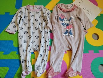 Lot de 2 pyjamas Minnie