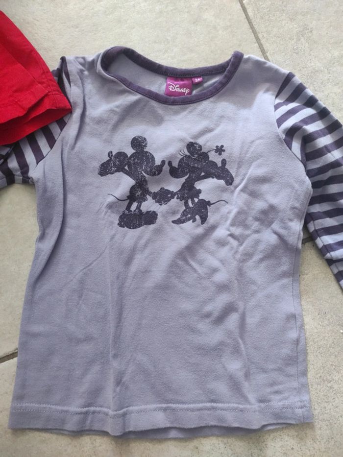 Tunique et tee shirt Disney mickey 3 ans - photo numéro 3