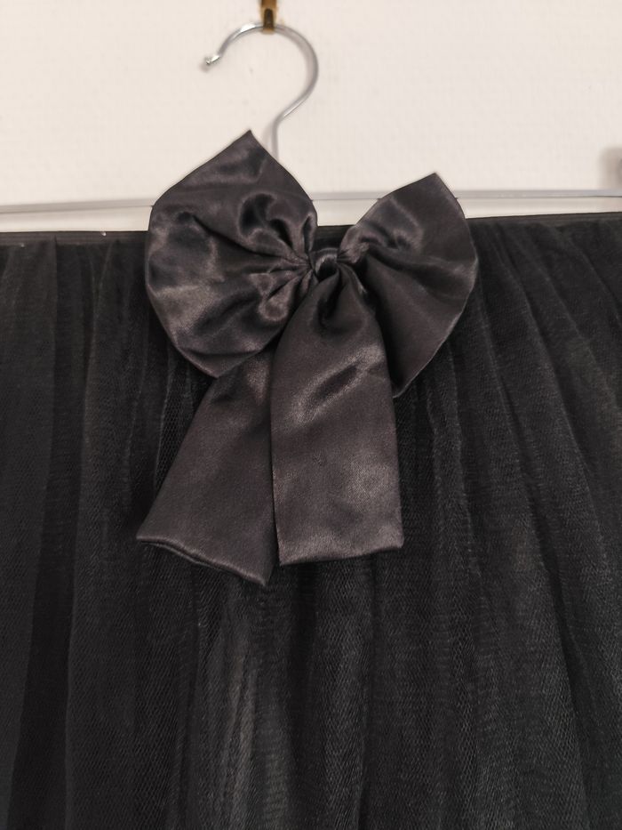 Jupe noire tulle taille elastique déguisement halloween - photo numéro 3