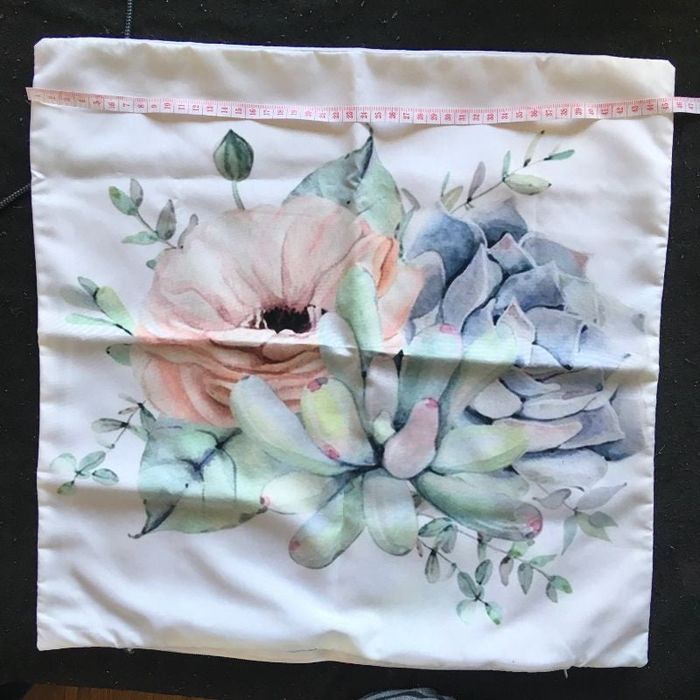 Taie d'oreiller carrée