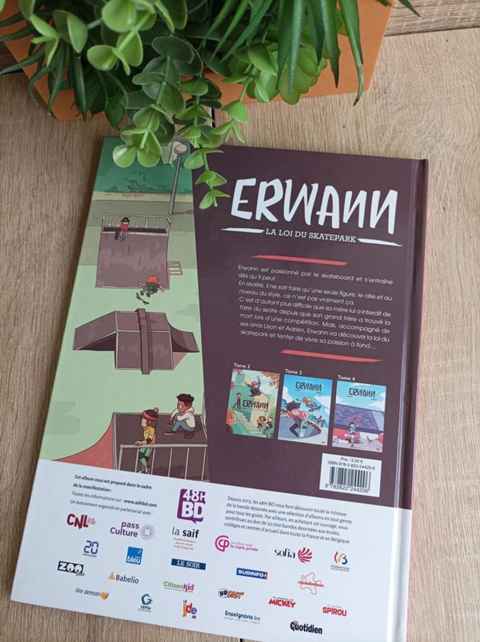 Bande dessinée Arwann La loi du Skatepark - photo numéro 2