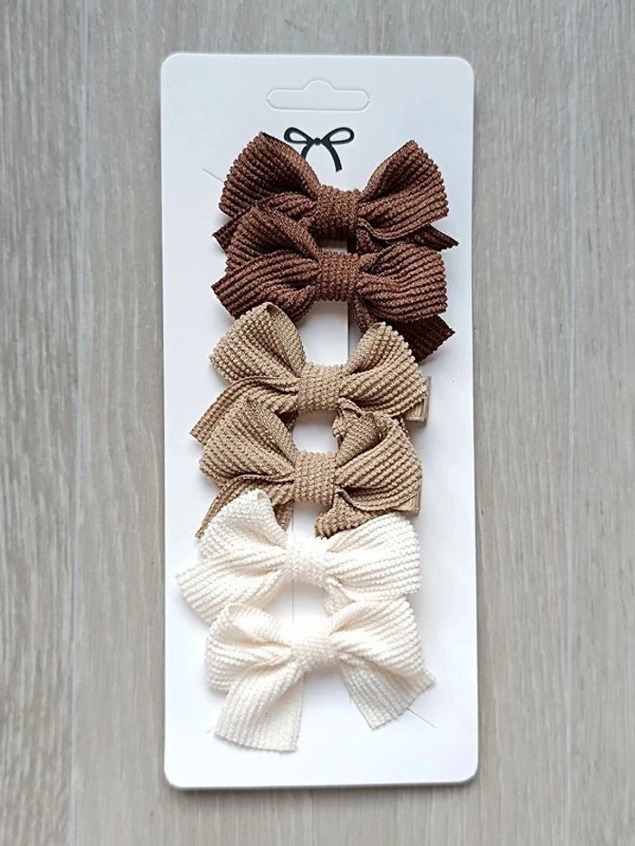 Lot de 6 barrettes à cheveux enfant