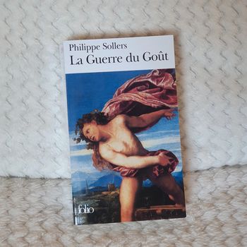 Livre La guerre du goût philippe sollers folio 2880