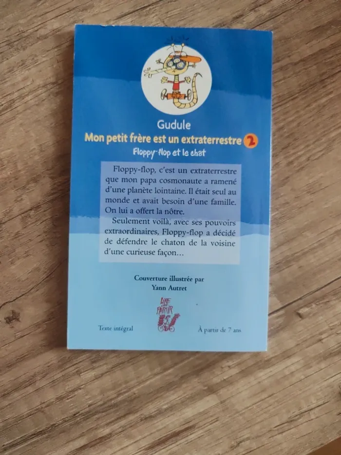 Livre pour enfants "gudule mon petit frère est un extraterrestre 2" - photo numéro 2