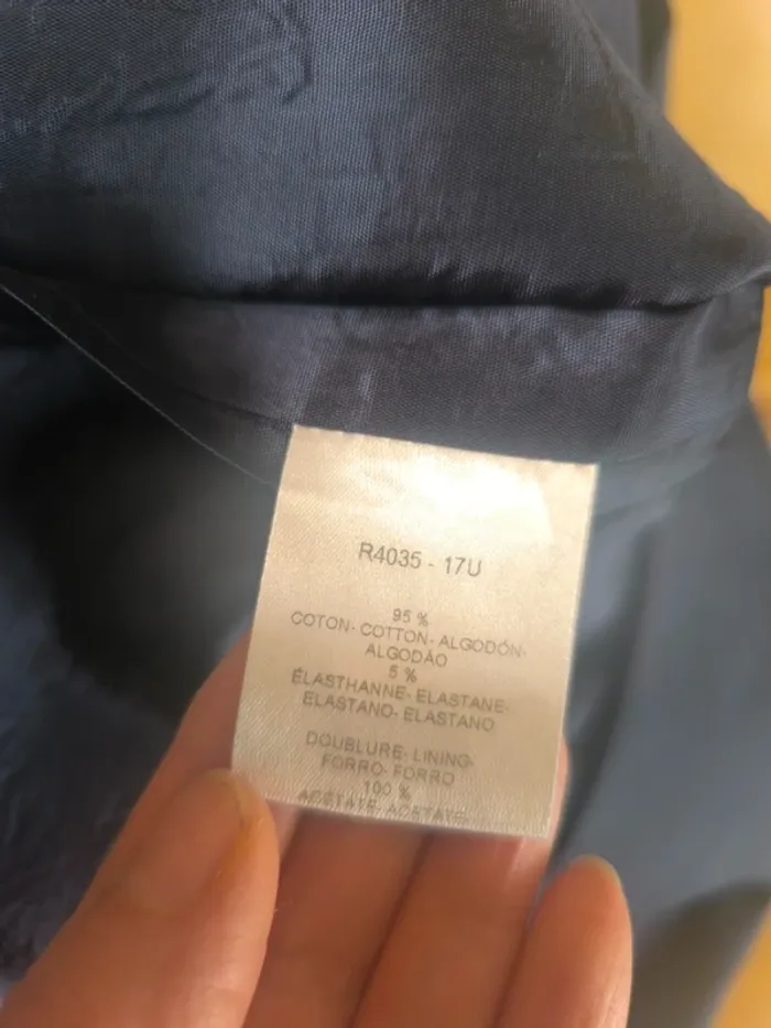 Jolie robe droite marine - photo numéro 8