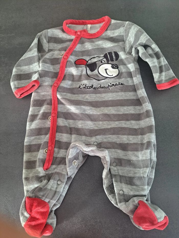 pyjama lignée chien pirate 1 mois