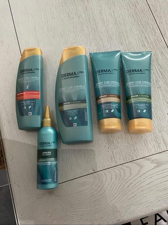 Lot 5 produits head and shoulder , neufs, 30 % avec code remise