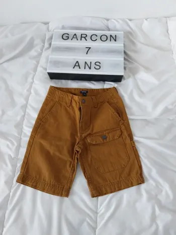 Bermuda garçon 7 ans Kiabi