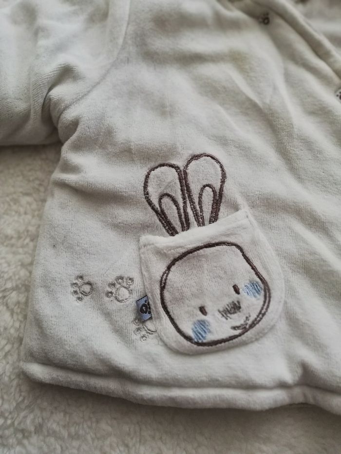 Veste à capuche garçon 6 mois petit kimbaloo - photo numéro 2