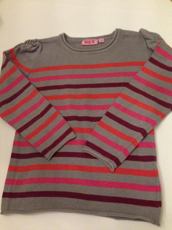 Pull Coton à Rayures