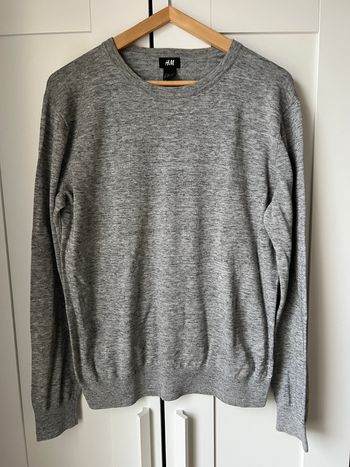 Pull gris chiné H&M taille M