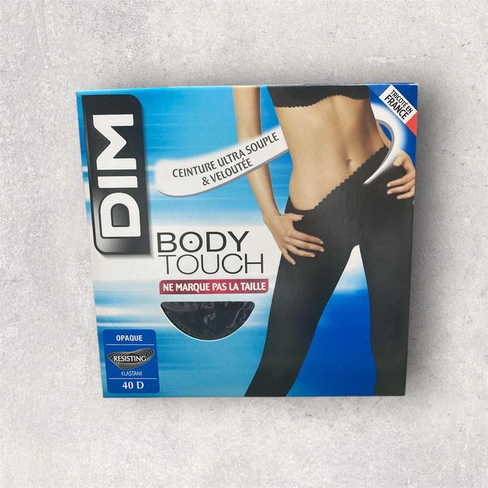Collants hiver DIM Body Touch Opaque 40D Noir Taille 3 Neuf Étiquette