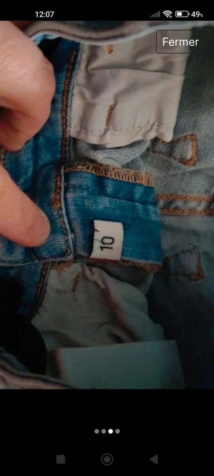 Beau short en jean - photo numéro 4