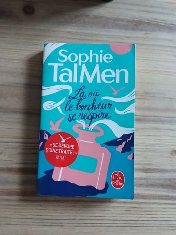 Livre Le où le bonheur se respire - Sophie Tal Men