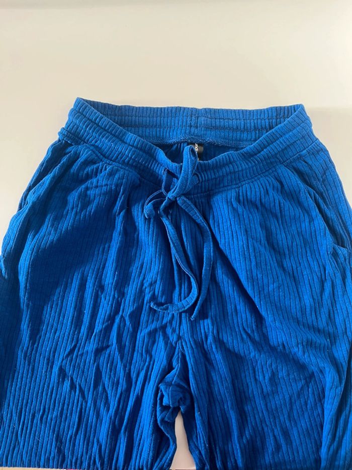 Bas de pyjama bleu roi - photo numéro 3