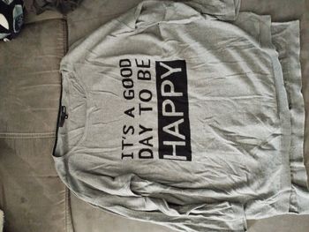 Pull gris manches 3/4