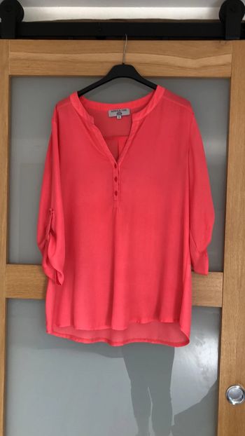 Blouse rose vif