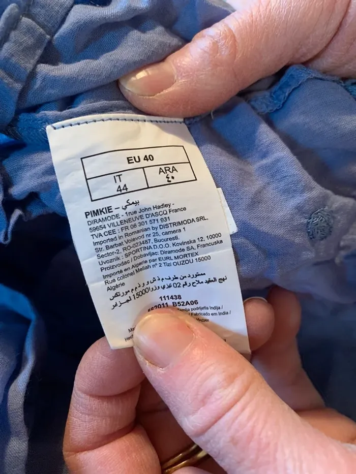 Chemise bleu - photo numéro 3