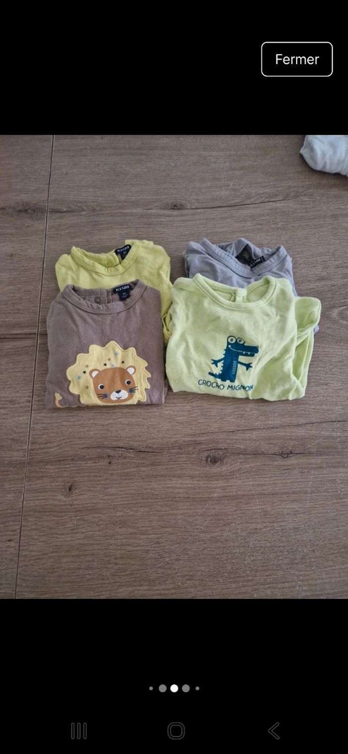Lot +70 vêtements bébé garcons 3 mois - photo numéro 6