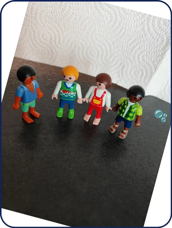 Lot de 4 adolescent playmobil