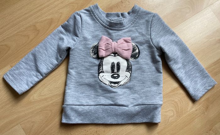 sweat Minnie noeud rose bébé 3-6 mois