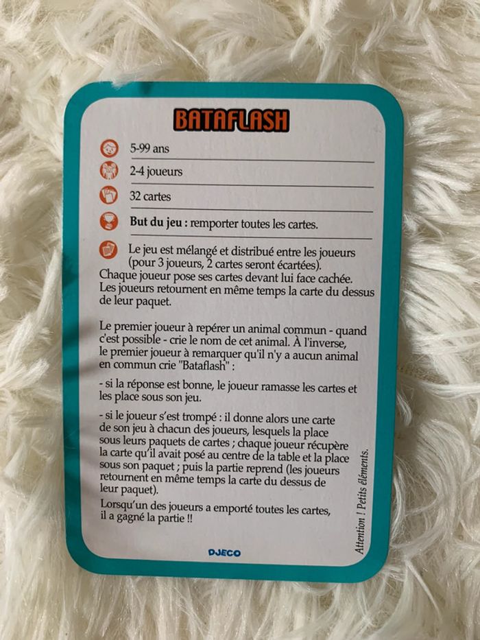 Jeu familial de bataille et rapidité Djeco Bataflash - photo numéro 3