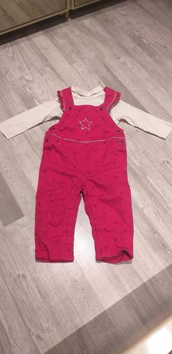Salopette avec sous pull 18 mois