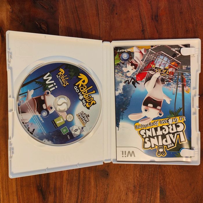 Jeu les lapins crétins Nintendo Wii - photo numéro 3