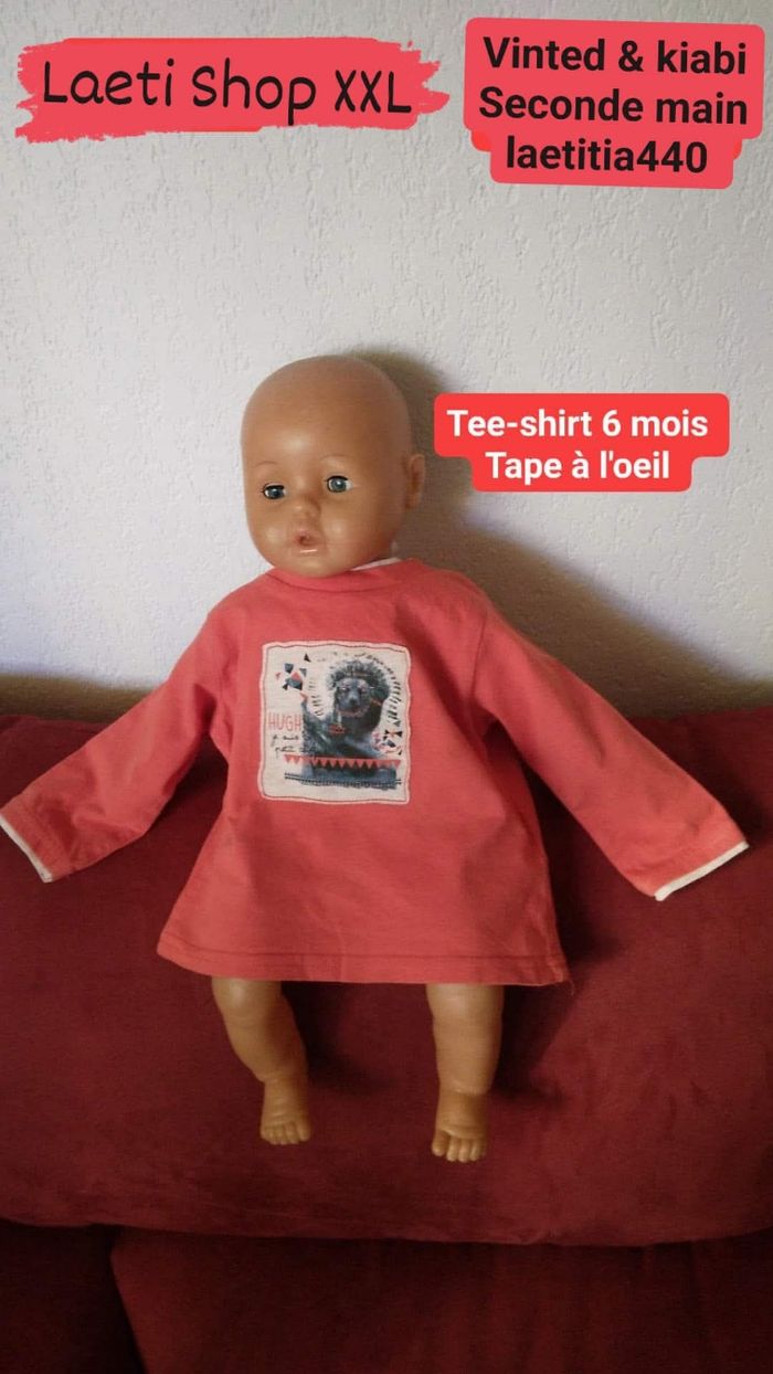 Tee-shirt 6 mois garçon