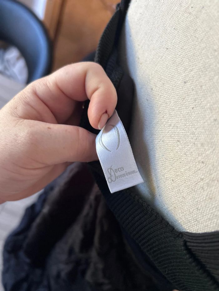Robe noir deca à nous à vous - photo numéro 4